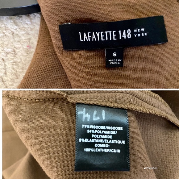 Lafayette 148 shift style dress with pockets - Picture 13 of 16